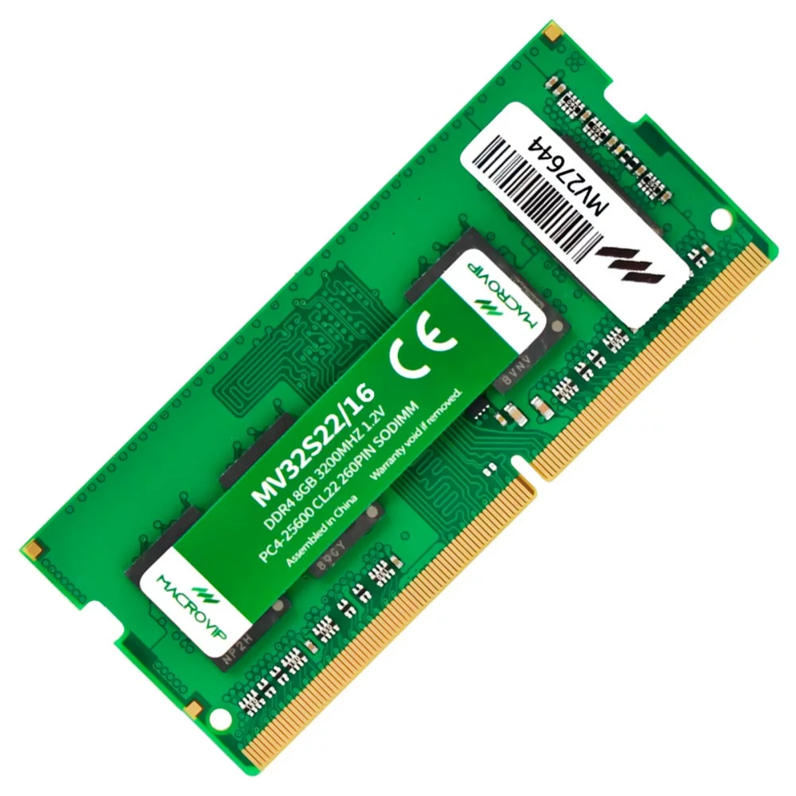 Memória Notebook Ddr4. 16gb 3200mhz Macrovip Mv32s22/16